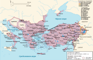 Византия-карта